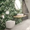 Zestaw Oltens Hamnes miska WC wisząca PureRim z powłoką SmartClean z deską wolnoopadającą Slim 42515000